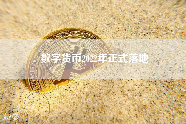 数字货币2022年正式落地